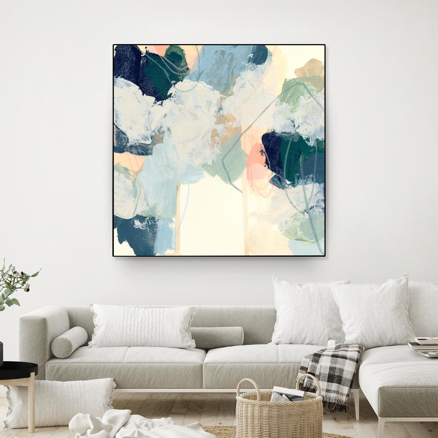 Cloud Gesture I by June Vess on GIANT ART - beige abstract abstract