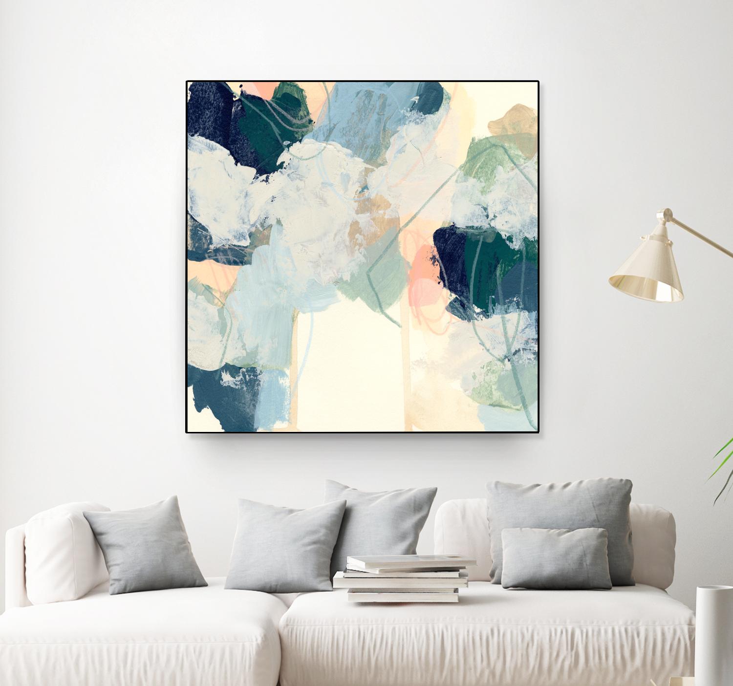 Cloud Gesture I by June Vess on GIANT ART - beige abstract abstract