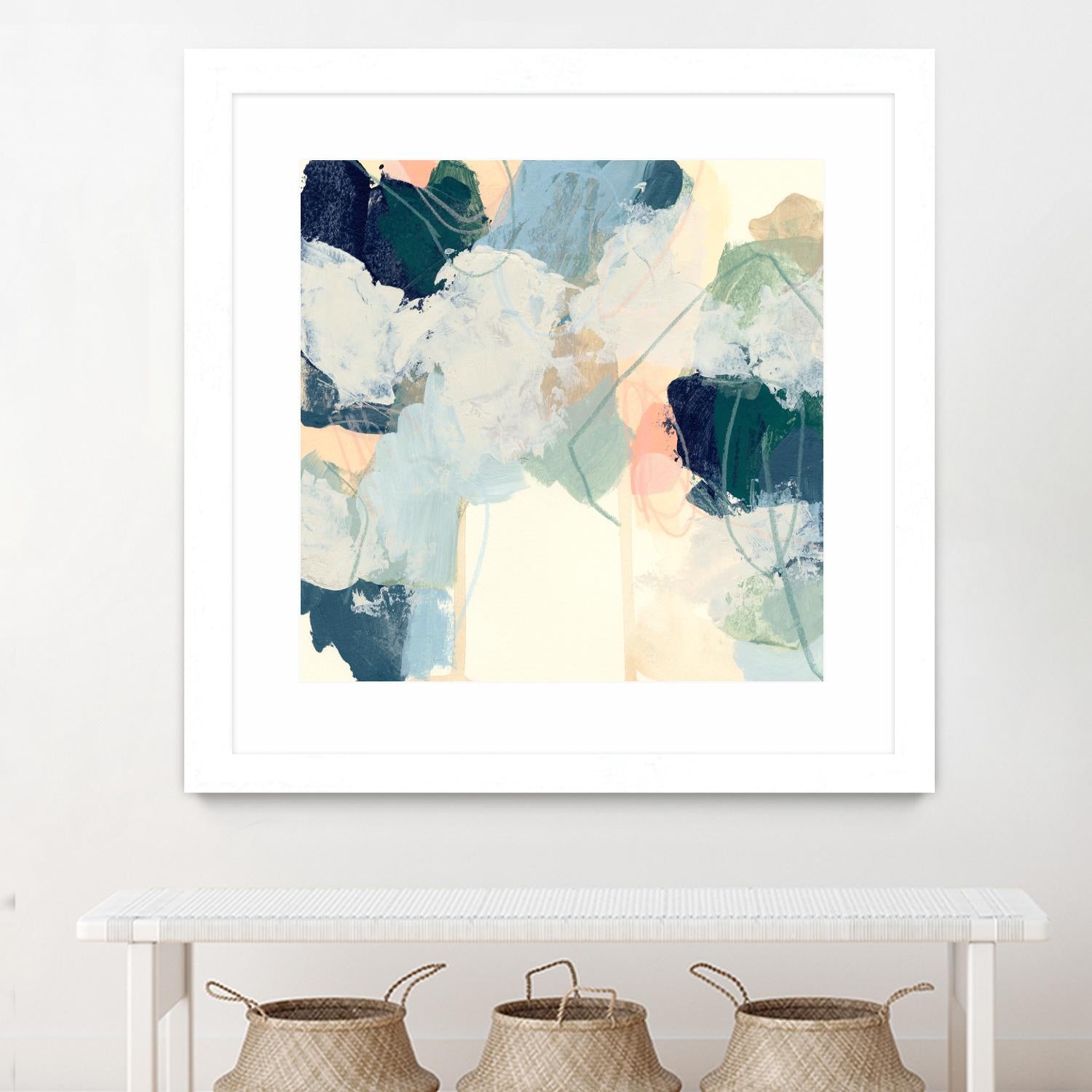 Cloud Gesture I by June Vess on GIANT ART - beige abstract abstract