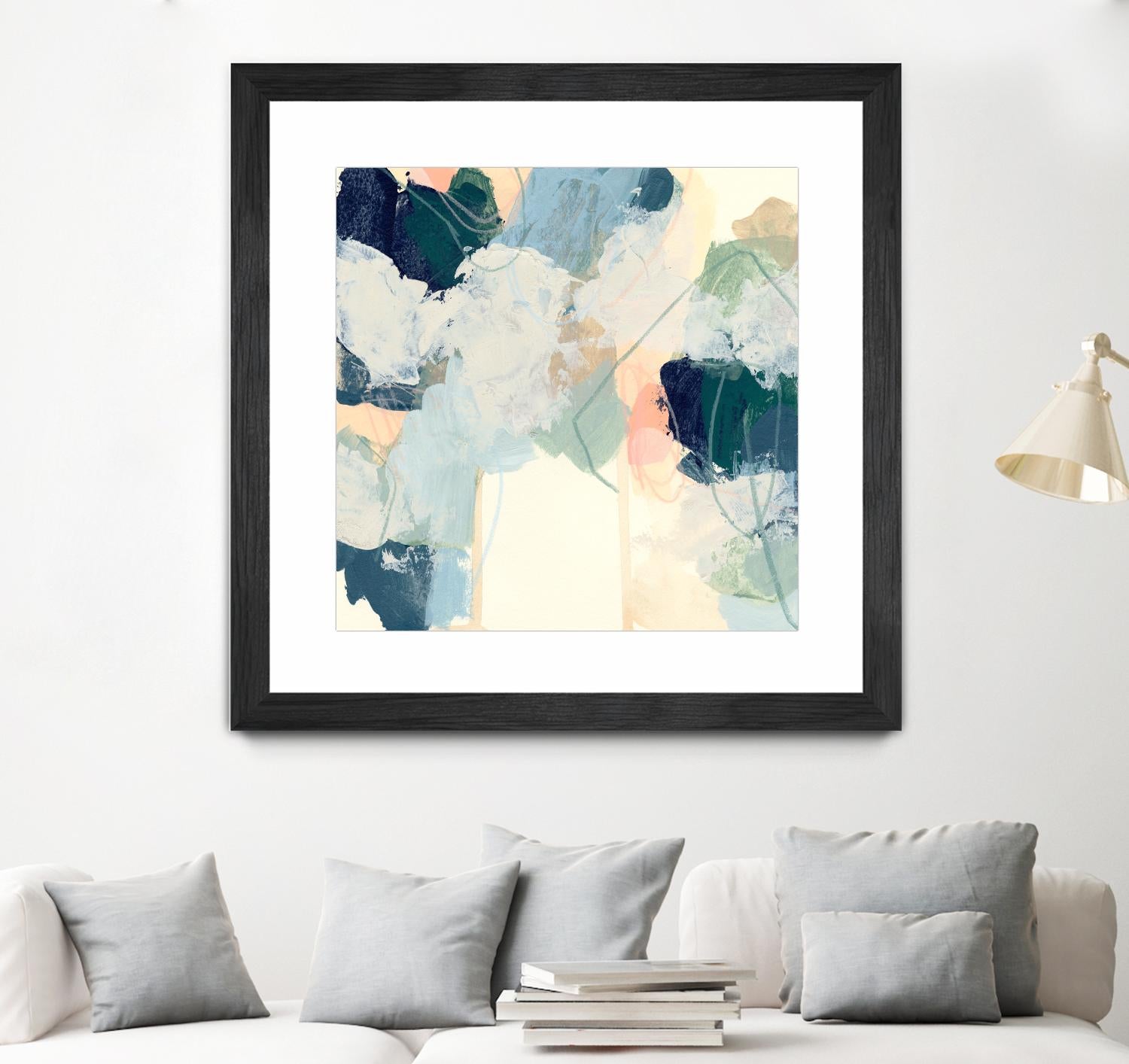 Cloud Gesture I by June Vess on GIANT ART - beige abstract abstract