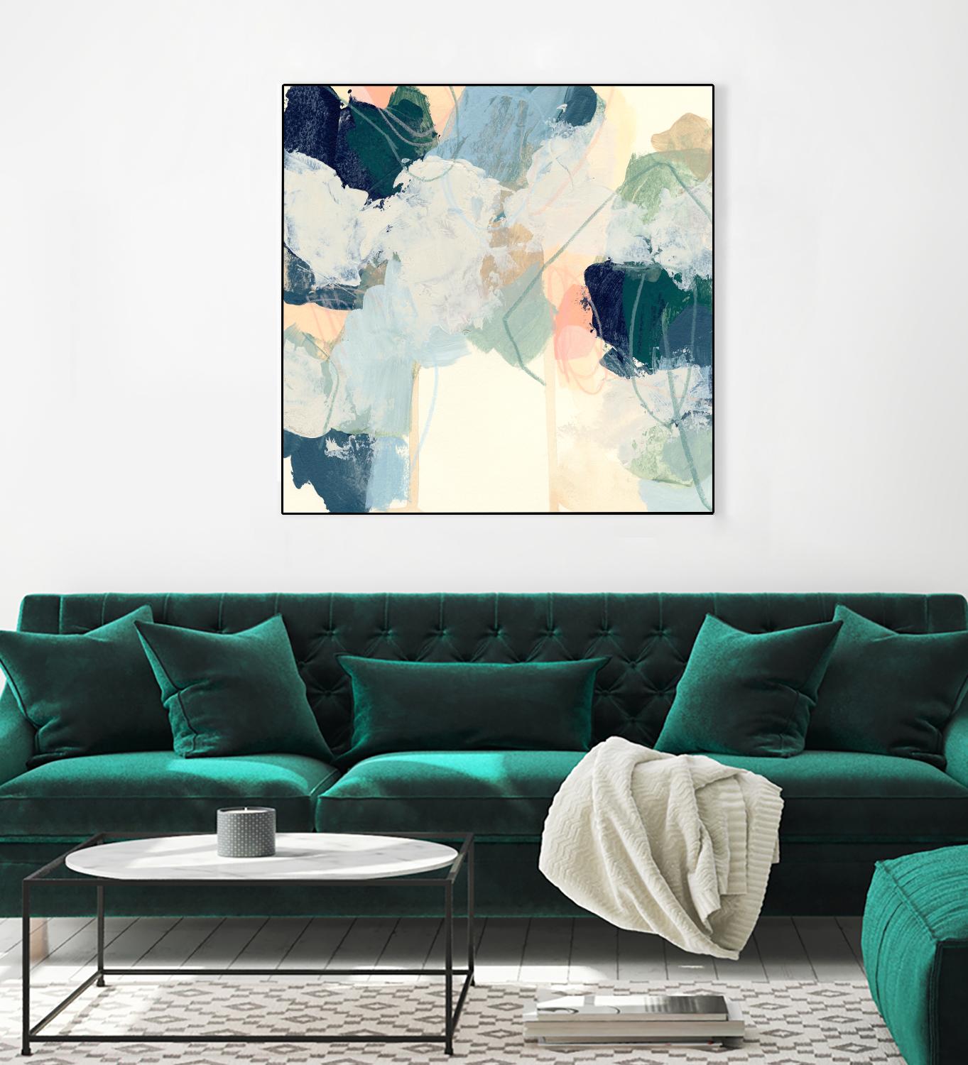 Cloud Gesture I by June Vess on GIANT ART - beige abstract abstract