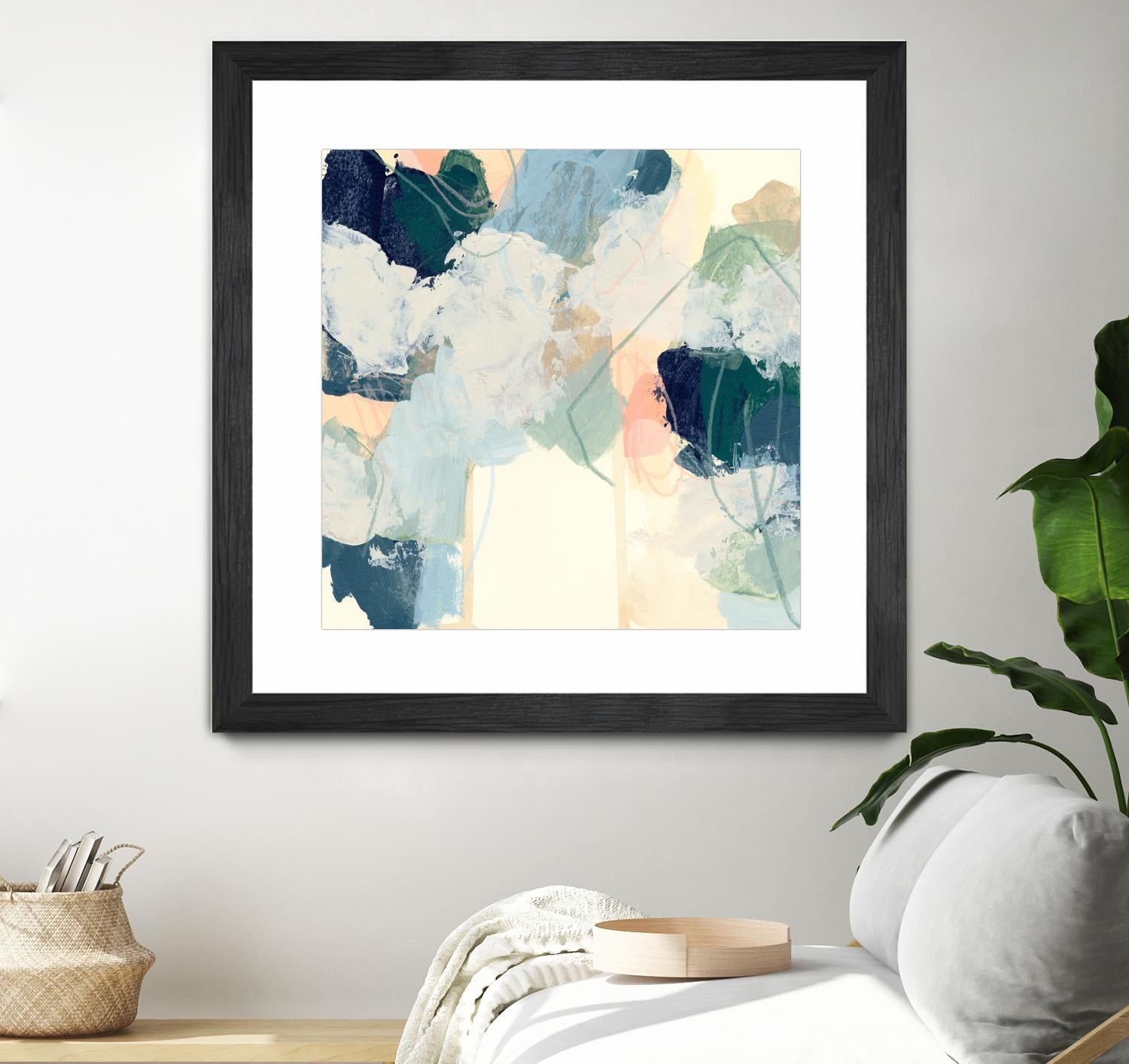 Cloud Gesture I by June Vess on GIANT ART - beige abstract abstract