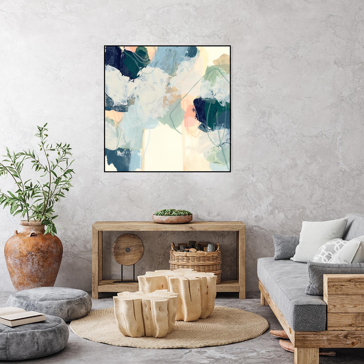 Cloud Gesture I by June Vess on GIANT ART - beige abstract abstract