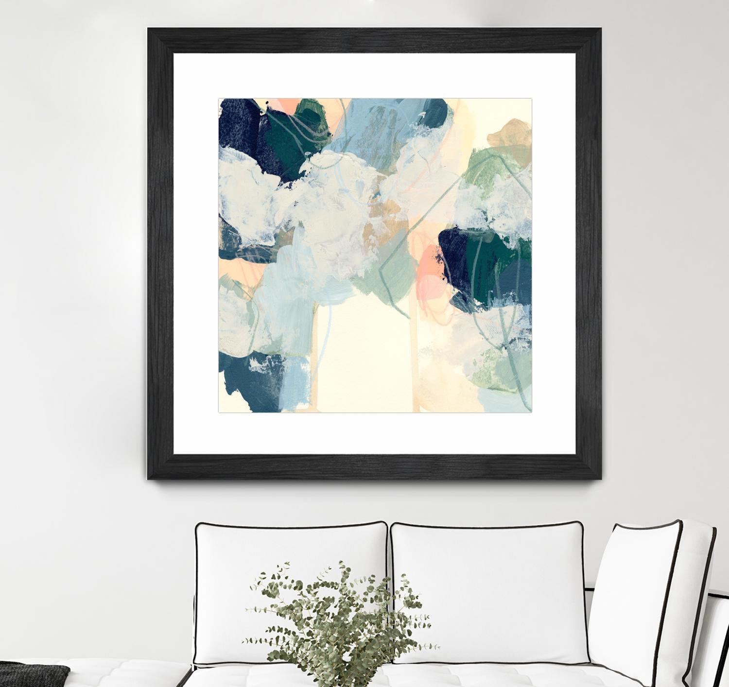 Cloud Gesture I by June Vess on GIANT ART - beige abstract abstract