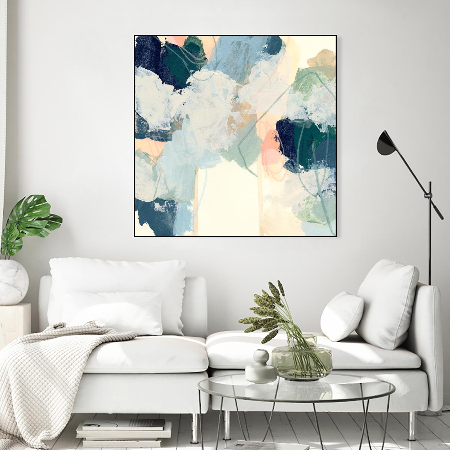 Cloud Gesture I by June Vess on GIANT ART - beige abstract abstract