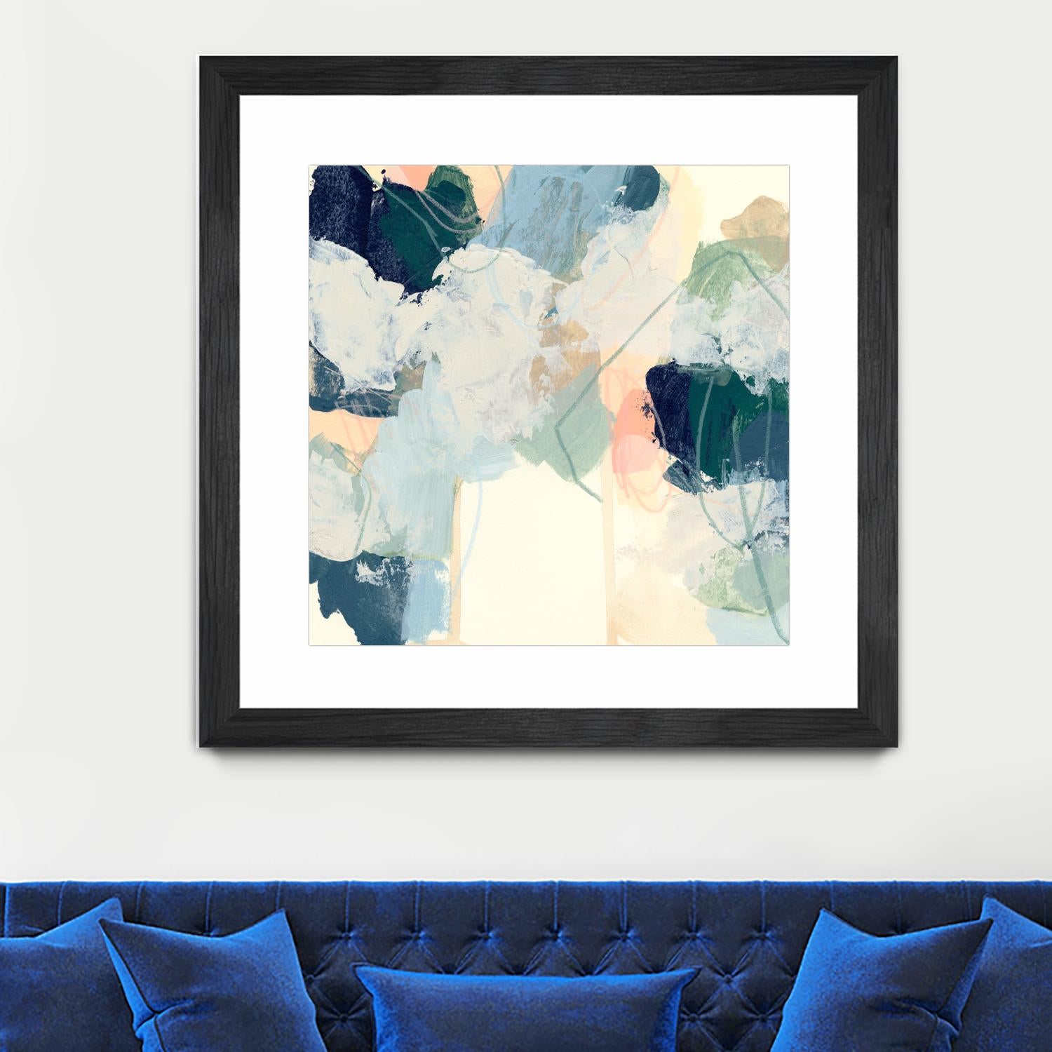 Cloud Gesture I by June Vess on GIANT ART - beige abstract abstract