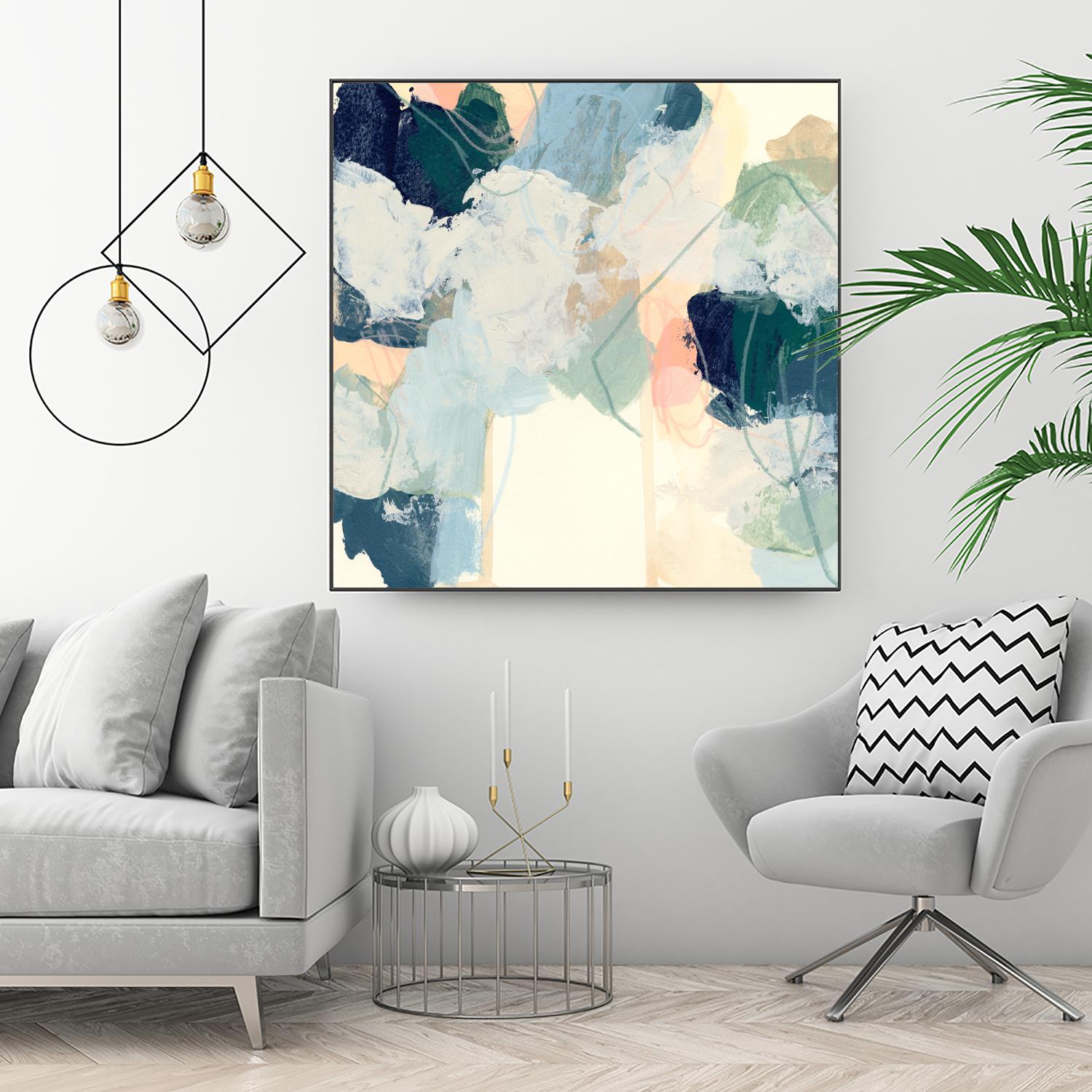 Cloud Gesture I by June Vess on GIANT ART - beige abstract abstract