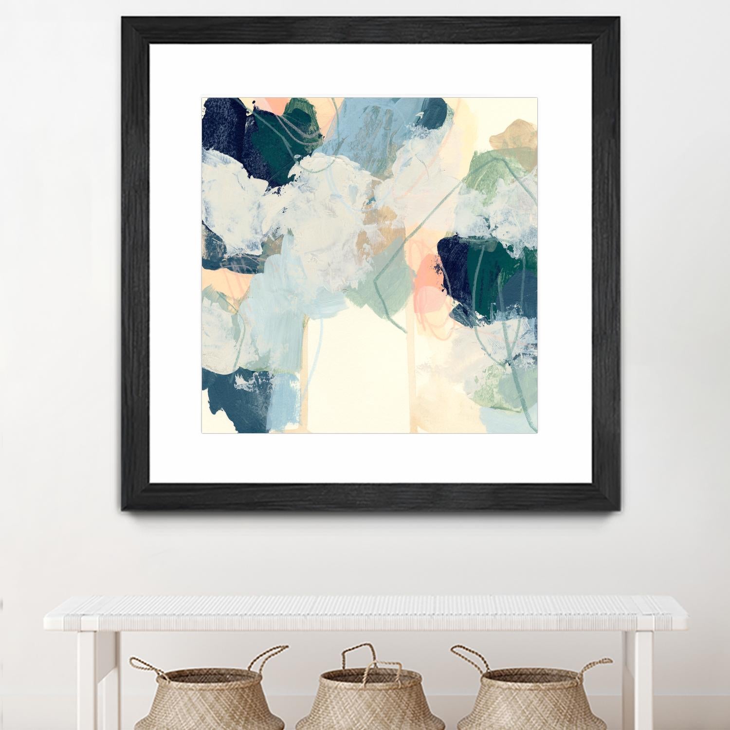 Cloud Gesture I by June Vess on GIANT ART - beige abstract abstract