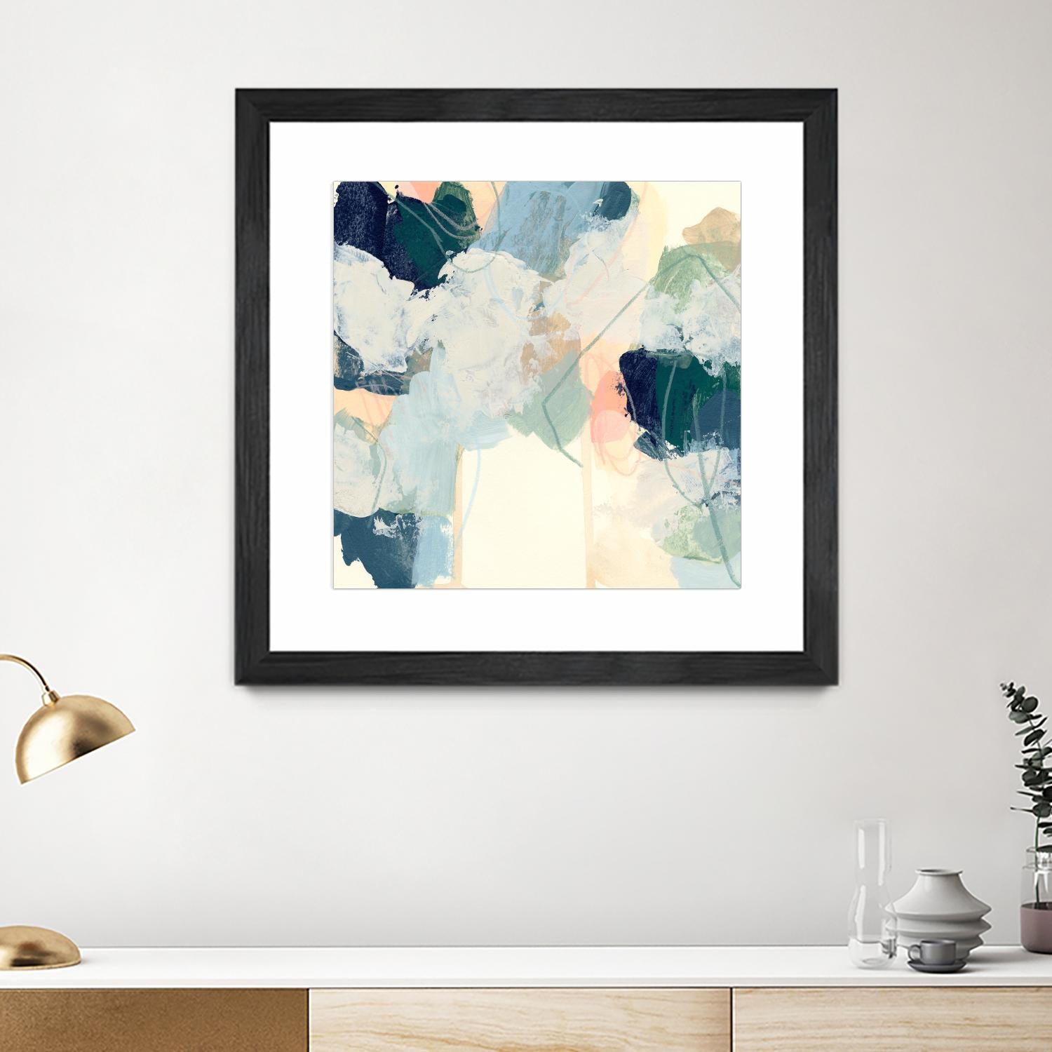 Cloud Gesture I by June Vess on GIANT ART - beige abstract abstract