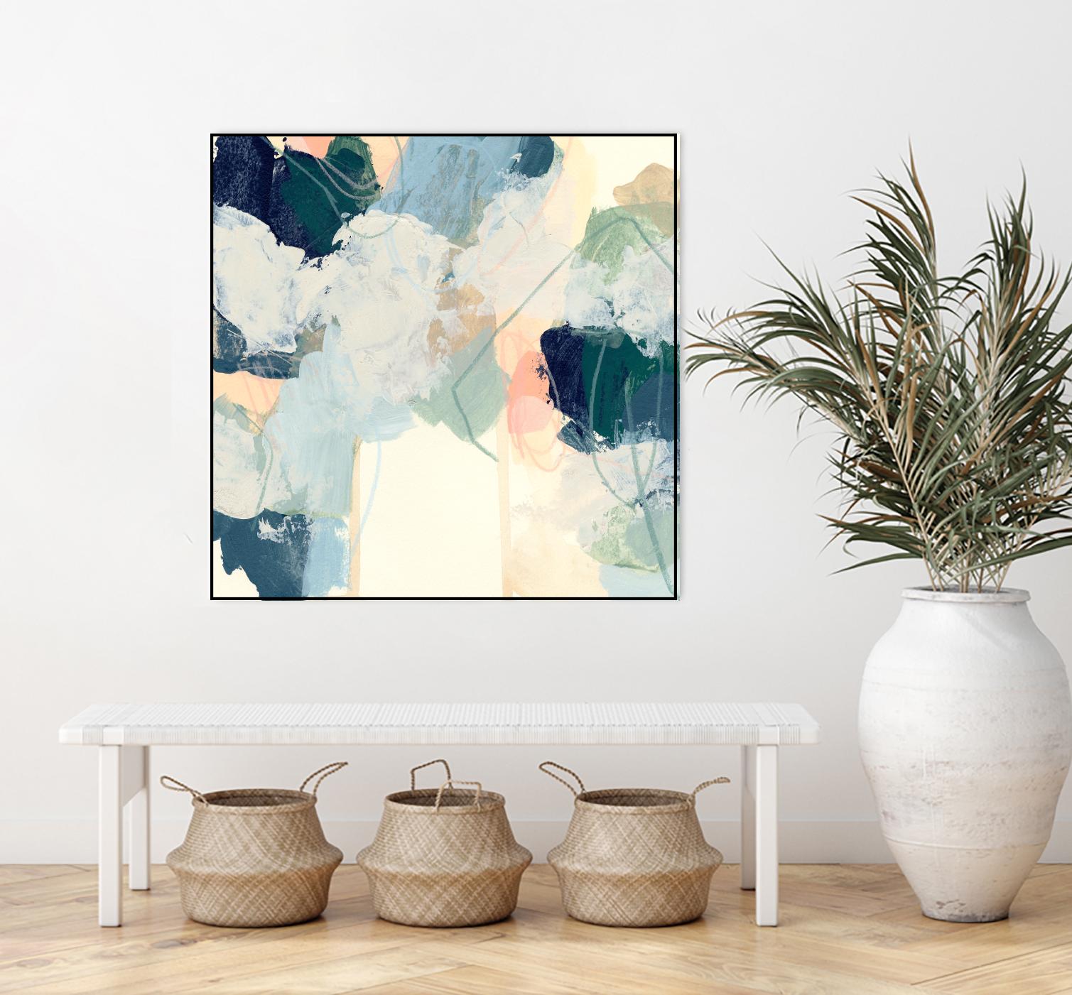 Cloud Gesture I by June Vess on GIANT ART - beige abstract abstract