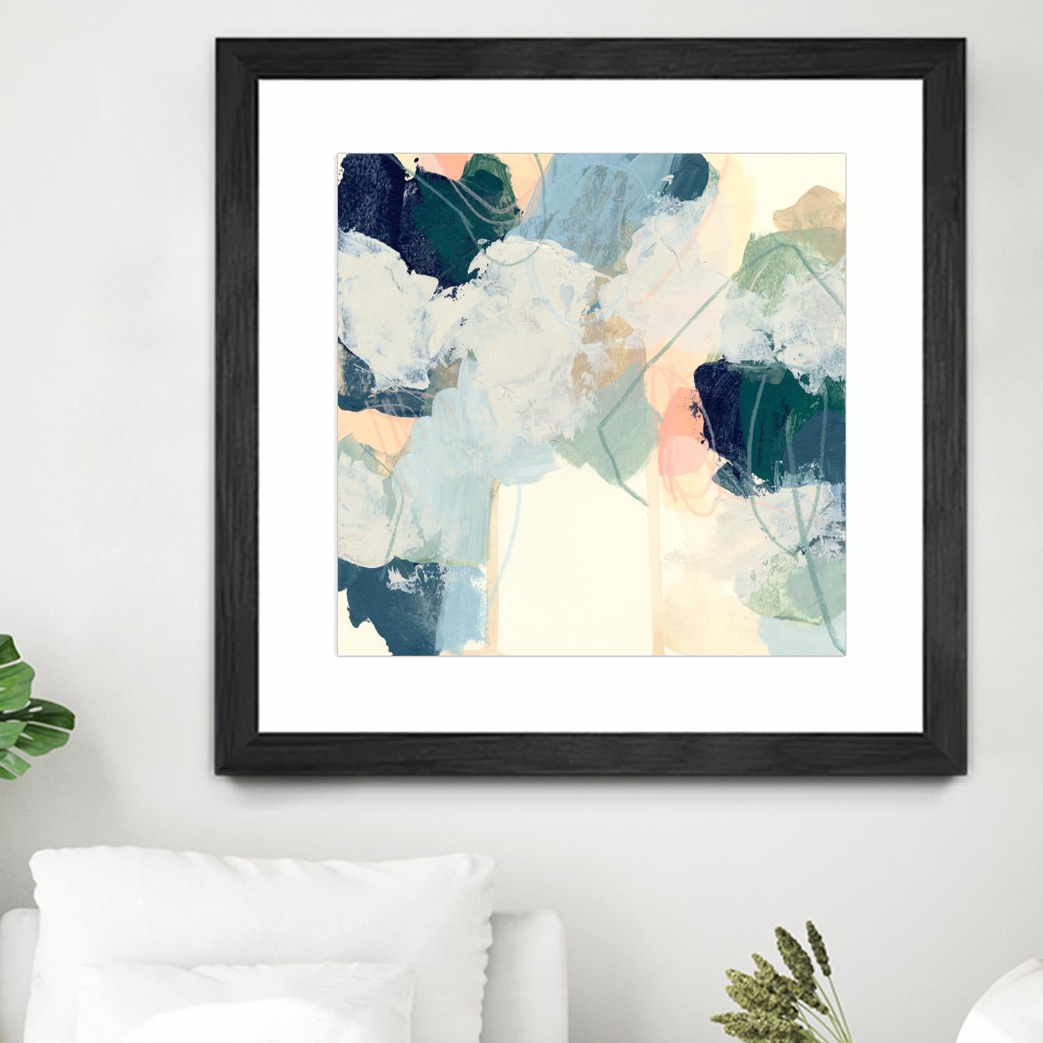 Cloud Gesture I by June Vess on GIANT ART - beige abstract abstract