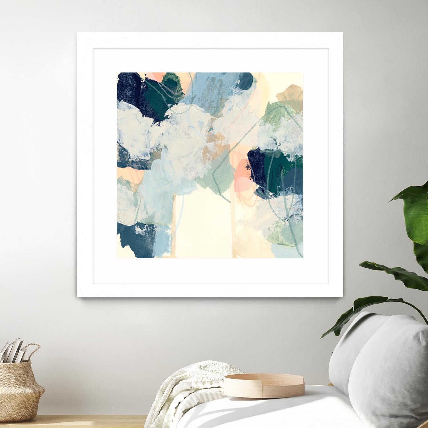 Cloud Gesture I by June Vess on GIANT ART - beige abstract abstract