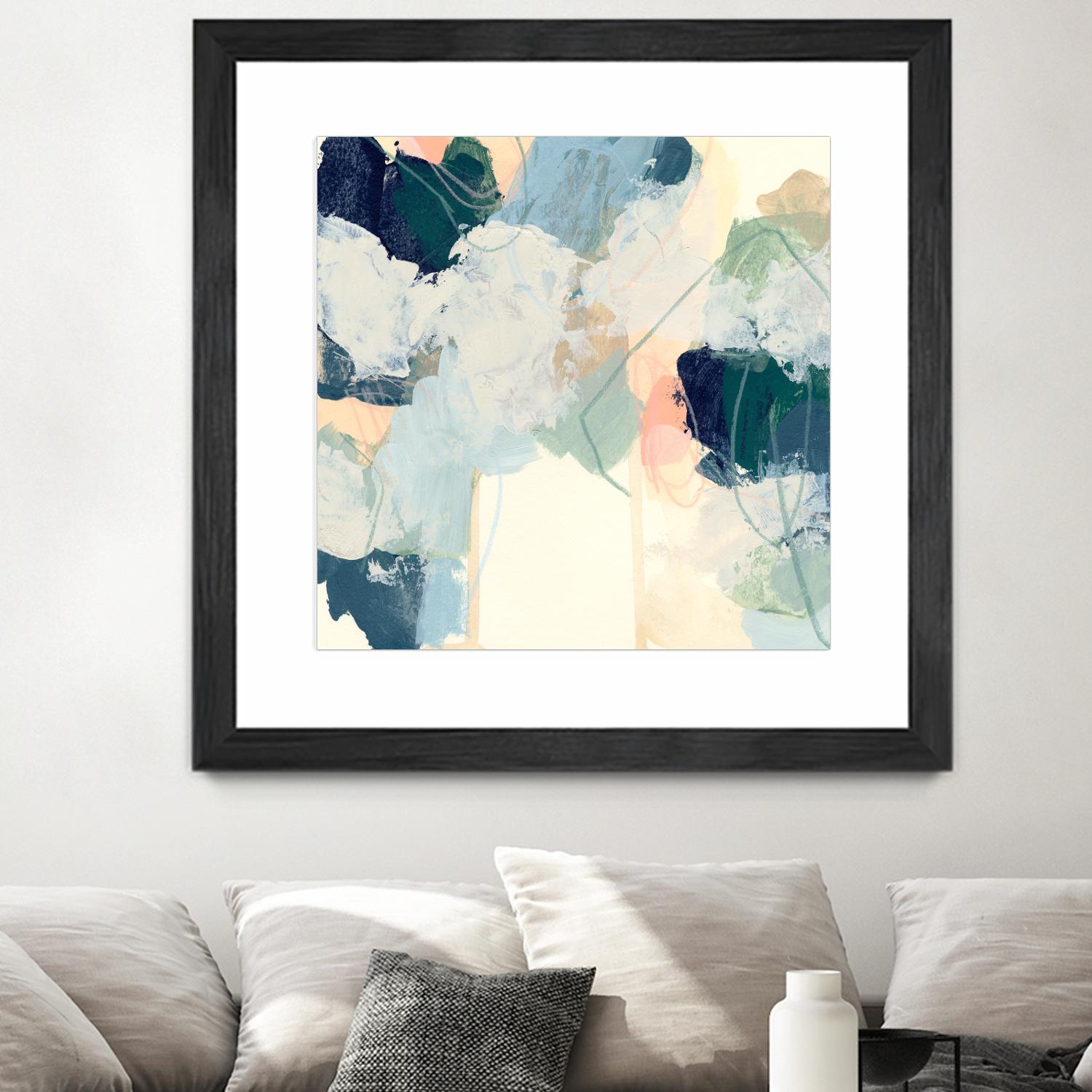 Cloud Gesture I by June Vess on GIANT ART - beige abstract abstract