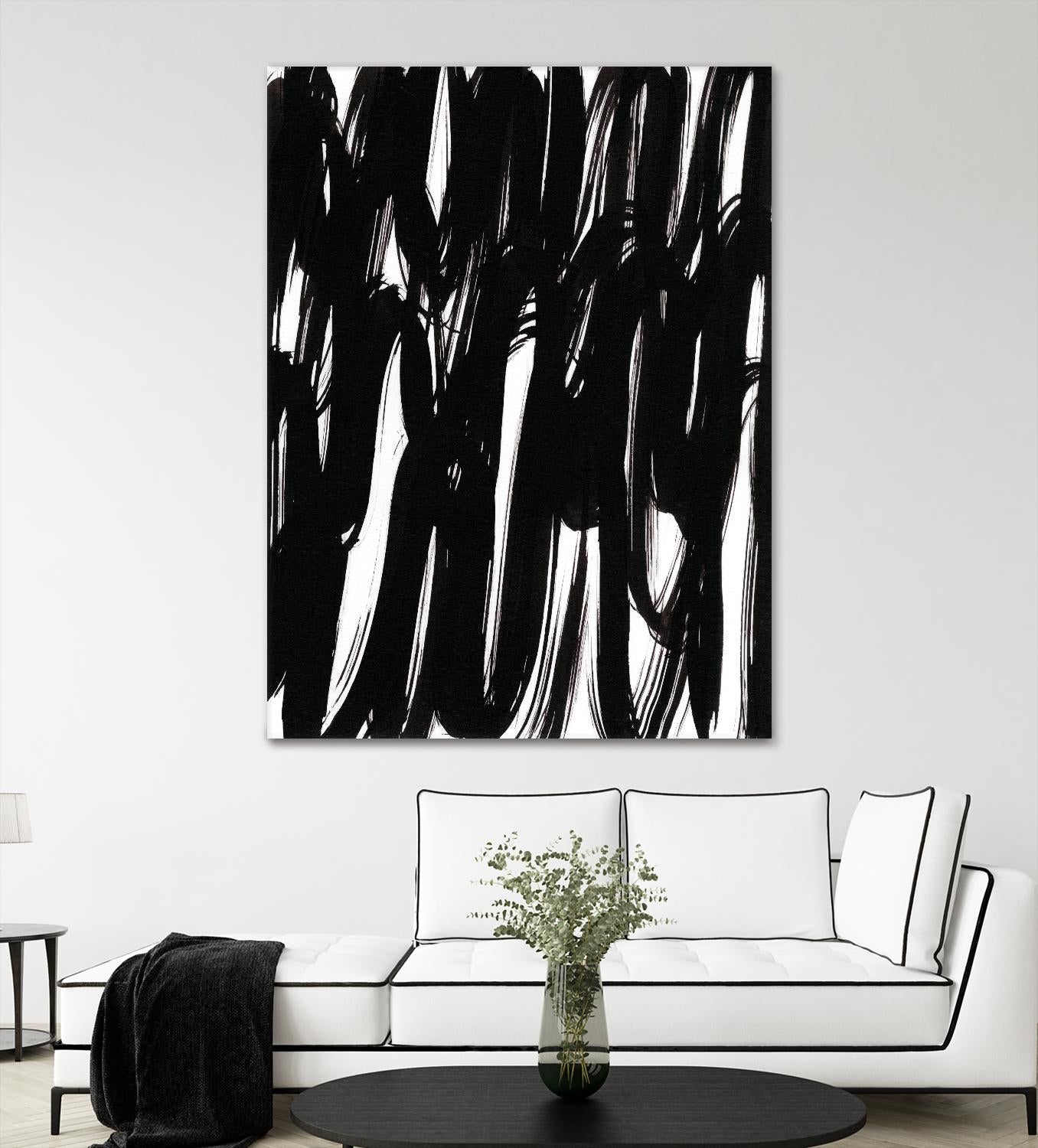 Ink Scribble I by Jodi Fuchs on GIANT ART - white abstract abstract