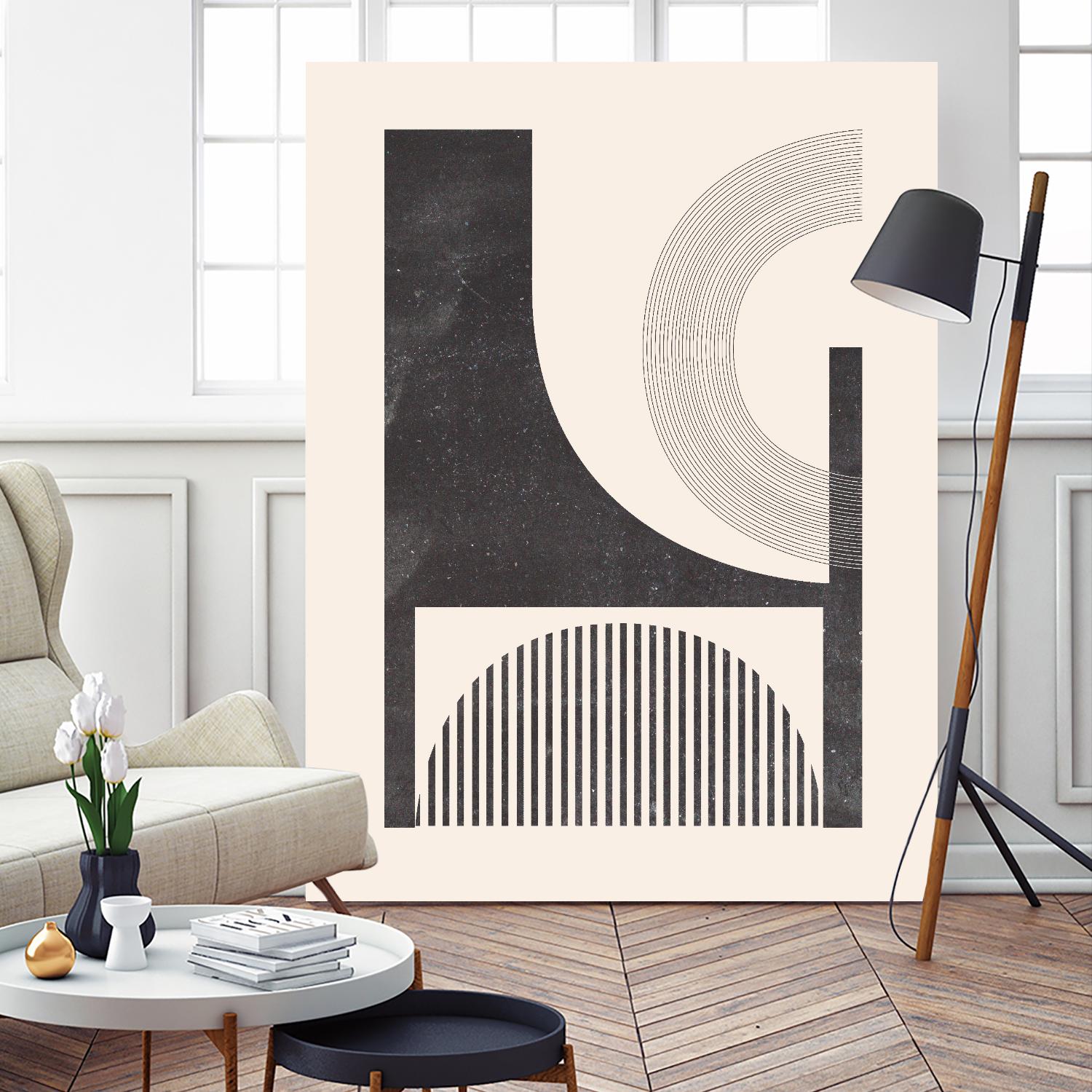 Unknown Space II by Melissa Wang on GIANT ART - beige abstract abstract