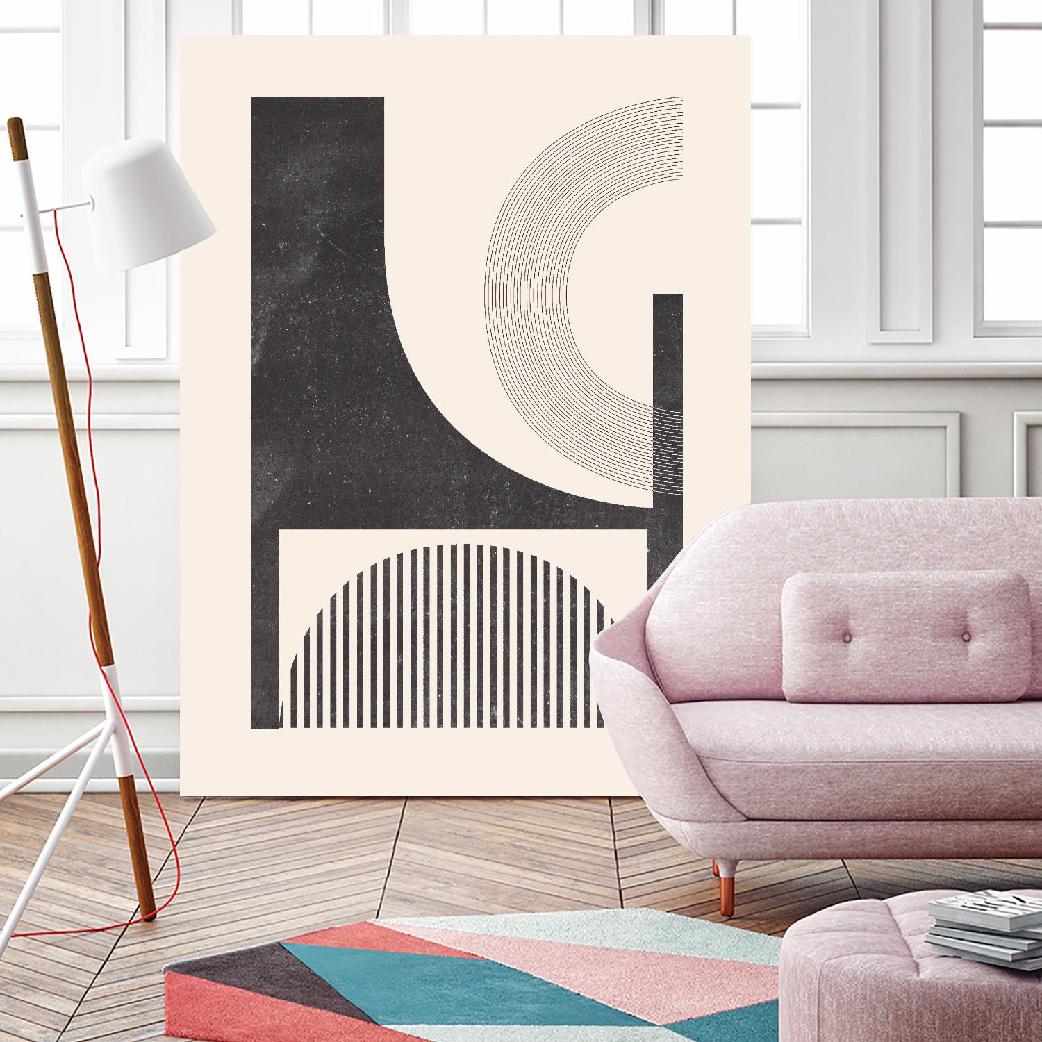 Unknown Space II by Melissa Wang on GIANT ART - beige abstract abstract