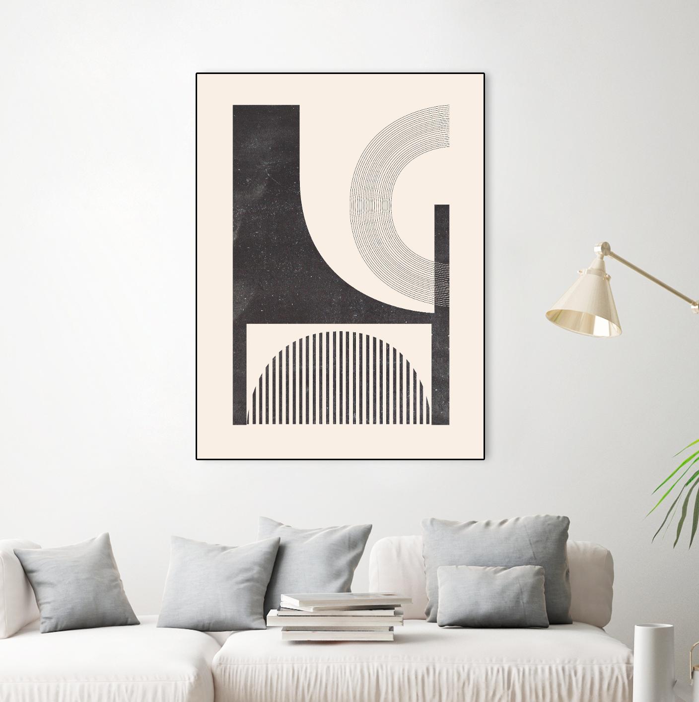 Unknown Space II by Melissa Wang on GIANT ART - beige abstract abstract