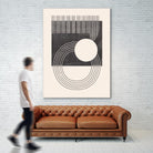 Unknown Space III by Melissa Wang on GIANT ART - beige abstract ligne