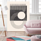 Unknown Space III by Melissa Wang on GIANT ART - beige abstract ligne