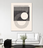 Unknown Space III by Melissa Wang on GIANT ART - beige abstract ligne