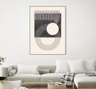 Unknown Space III by Melissa Wang on GIANT ART - beige abstract ligne