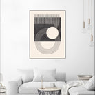 Unknown Space III by Melissa Wang on GIANT ART - beige abstract ligne