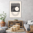 Unknown Space III by Melissa Wang on GIANT ART - beige abstract ligne