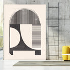 Unknown Space IV by Melissa Wang on GIANT ART - beige abstract abstract