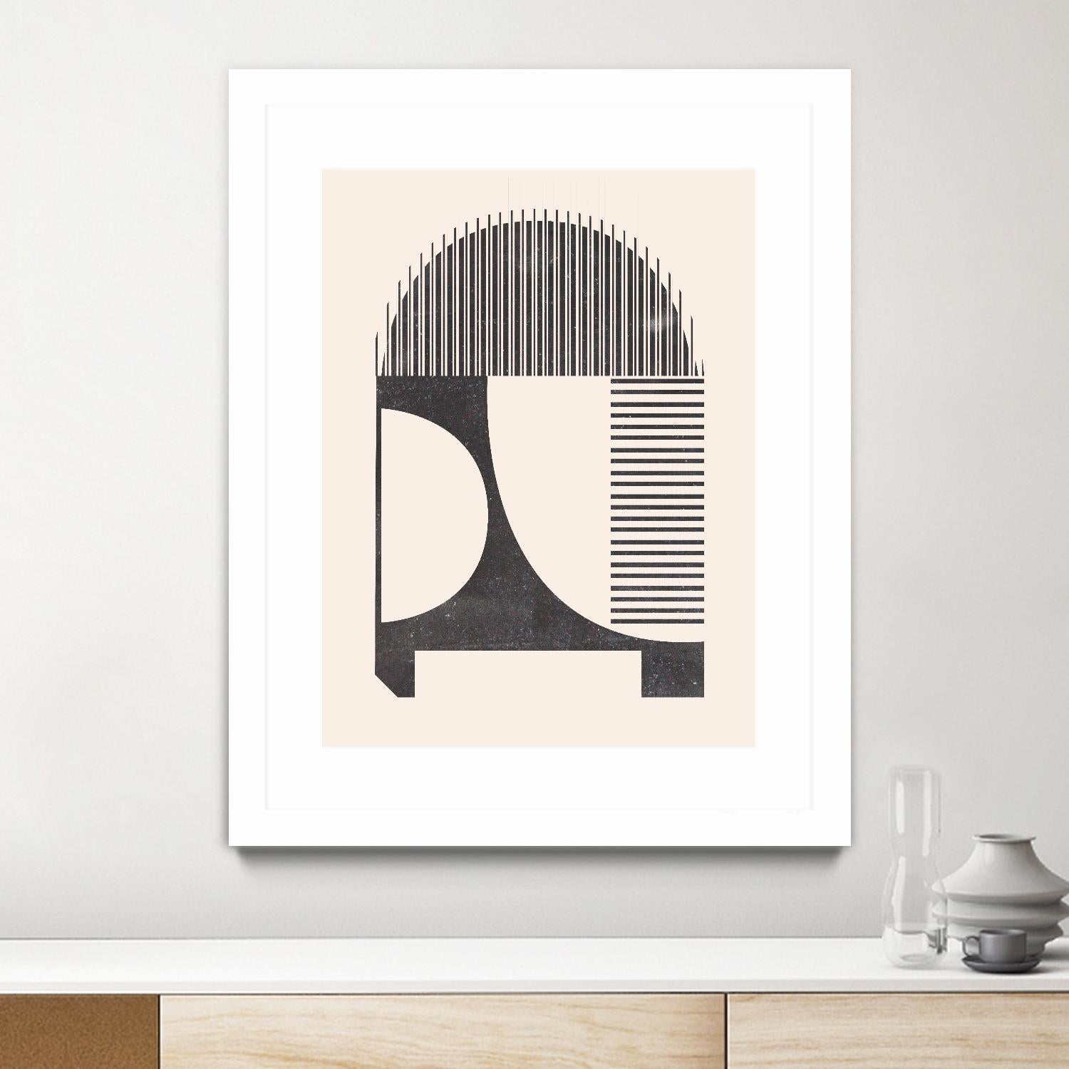 Unknown Space IV by Melissa Wang on GIANT ART - beige abstract abstract