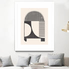 Unknown Space IV by Melissa Wang on GIANT ART - beige abstract abstract