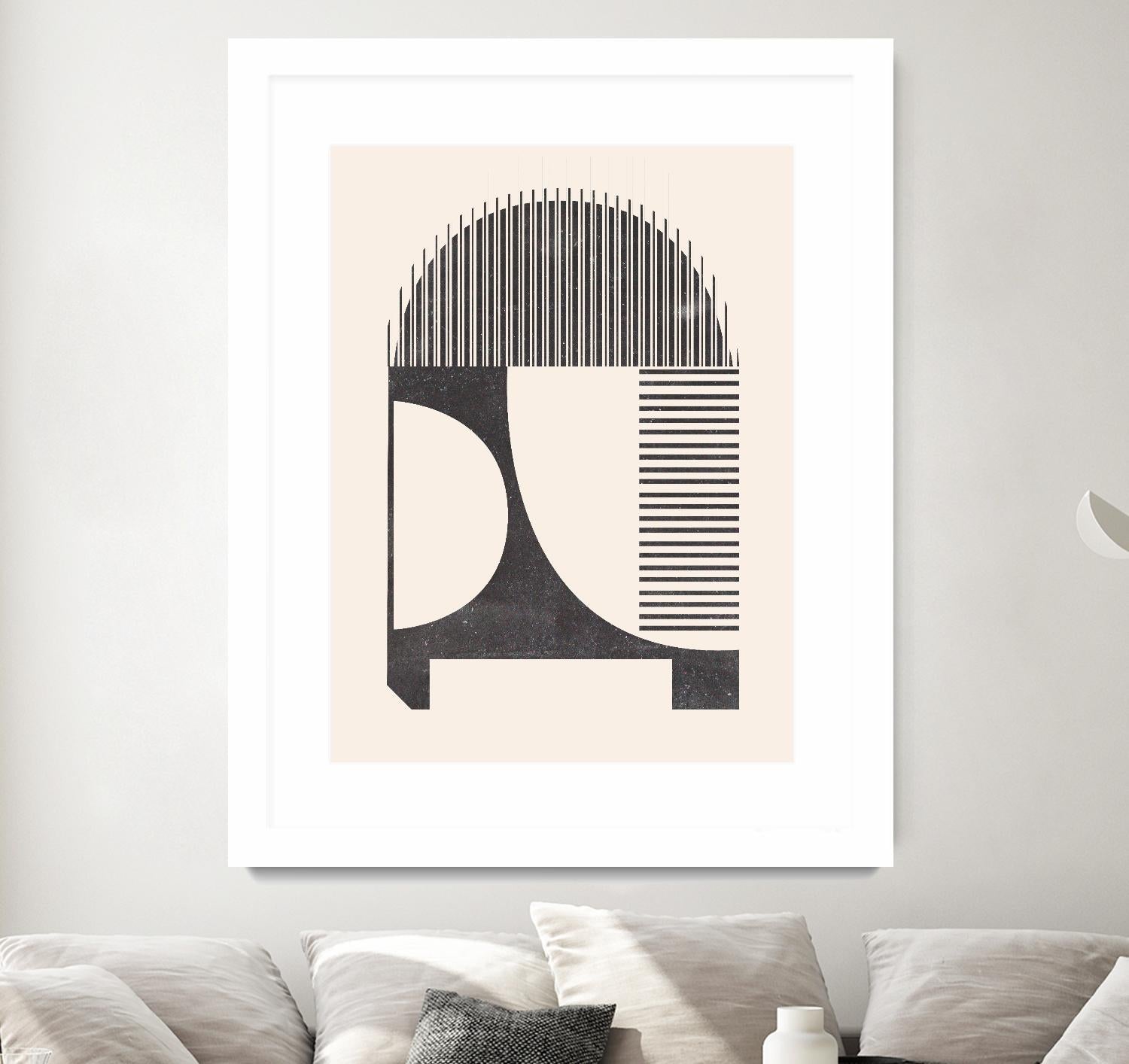 Unknown Space IV by Melissa Wang on GIANT ART - beige abstract abstract