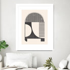 Unknown Space IV by Melissa Wang on GIANT ART - beige abstract abstract