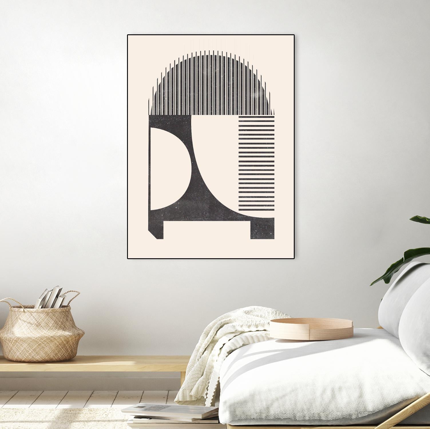 Unknown Space IV by Melissa Wang on GIANT ART - beige abstract abstract