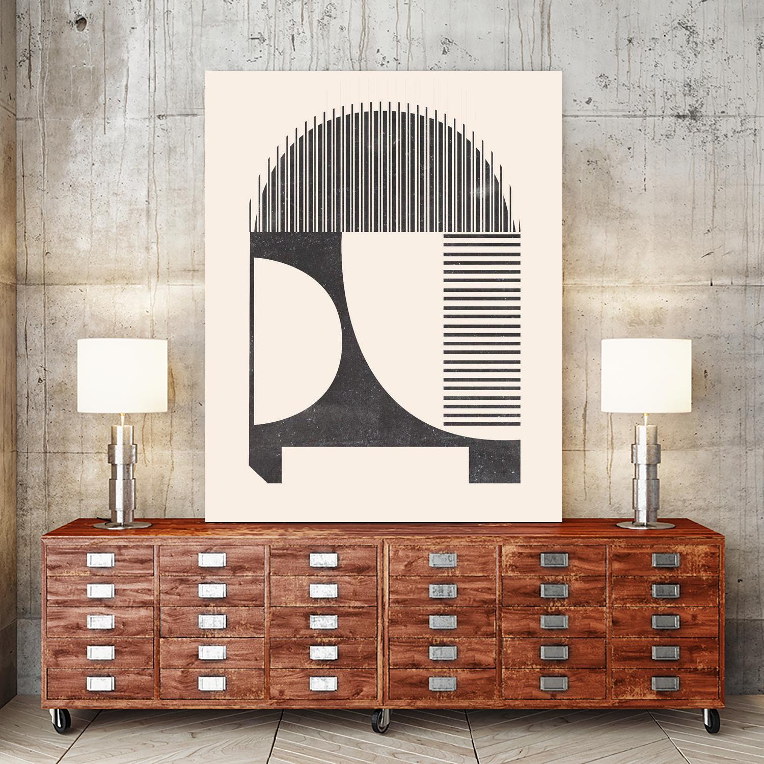 Unknown Space IV by Melissa Wang on GIANT ART - beige abstract abstract