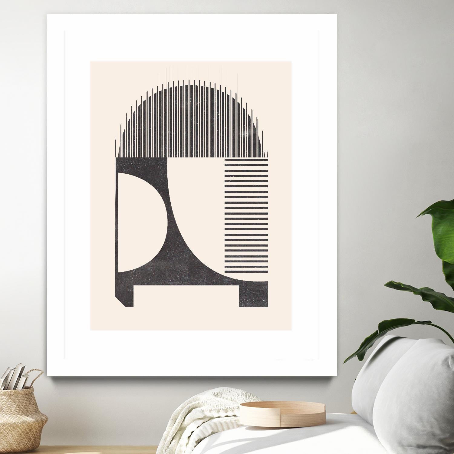 Unknown Space IV by Melissa Wang on GIANT ART - beige abstract abstract