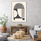 Unknown Space IV by Melissa Wang on GIANT ART - beige abstract abstract