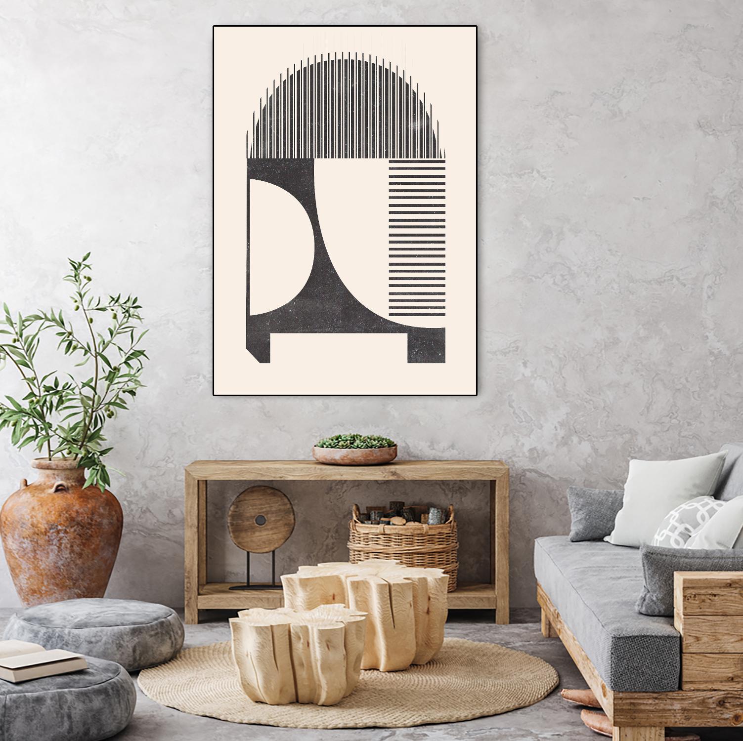 Unknown Space IV by Melissa Wang on GIANT ART - beige abstract abstract