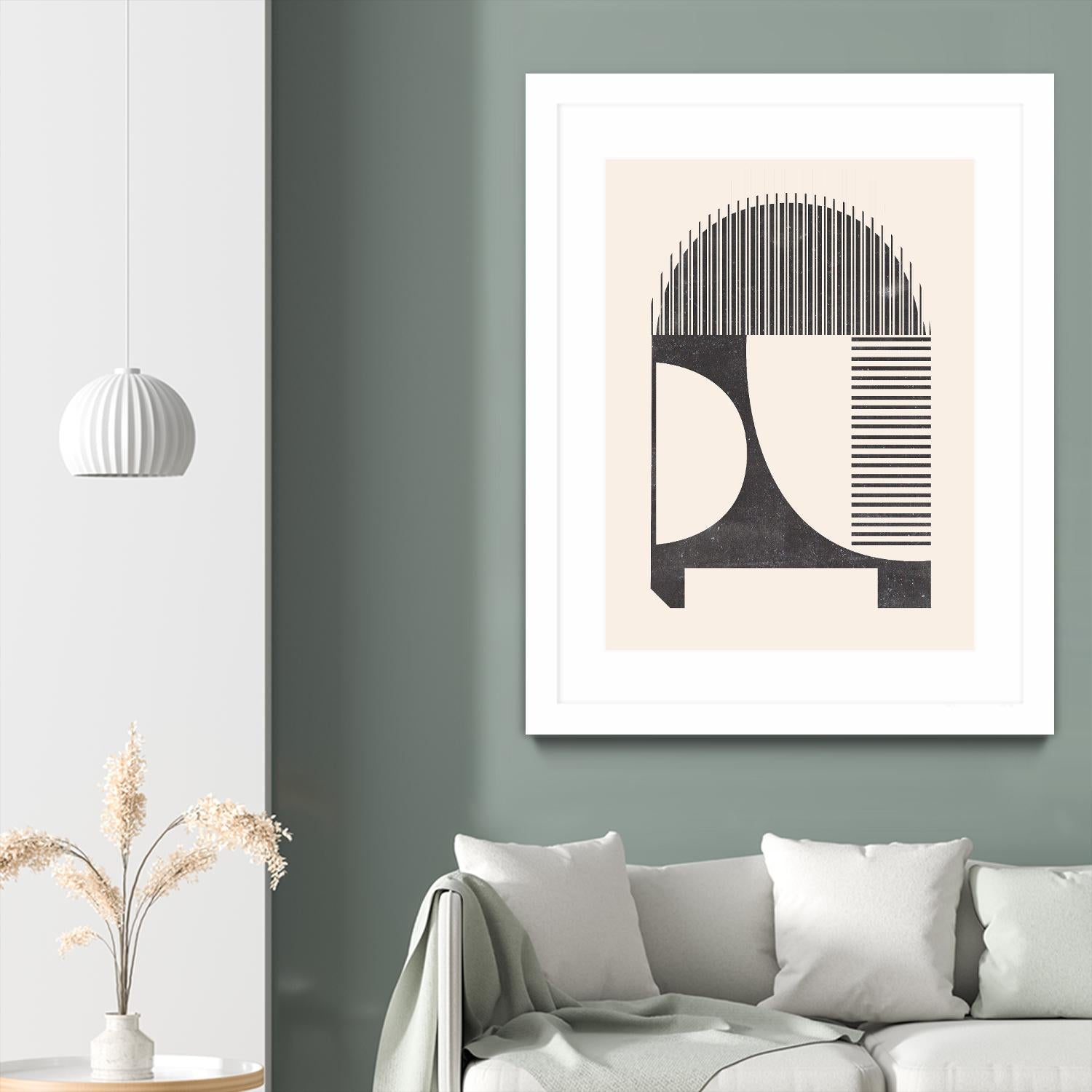 Unknown Space IV by Melissa Wang on GIANT ART - beige abstract abstract