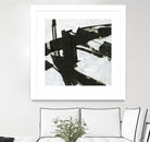 Ode an Kline I by Jennifer Goldberger on GIANT ART - white abstract abstract