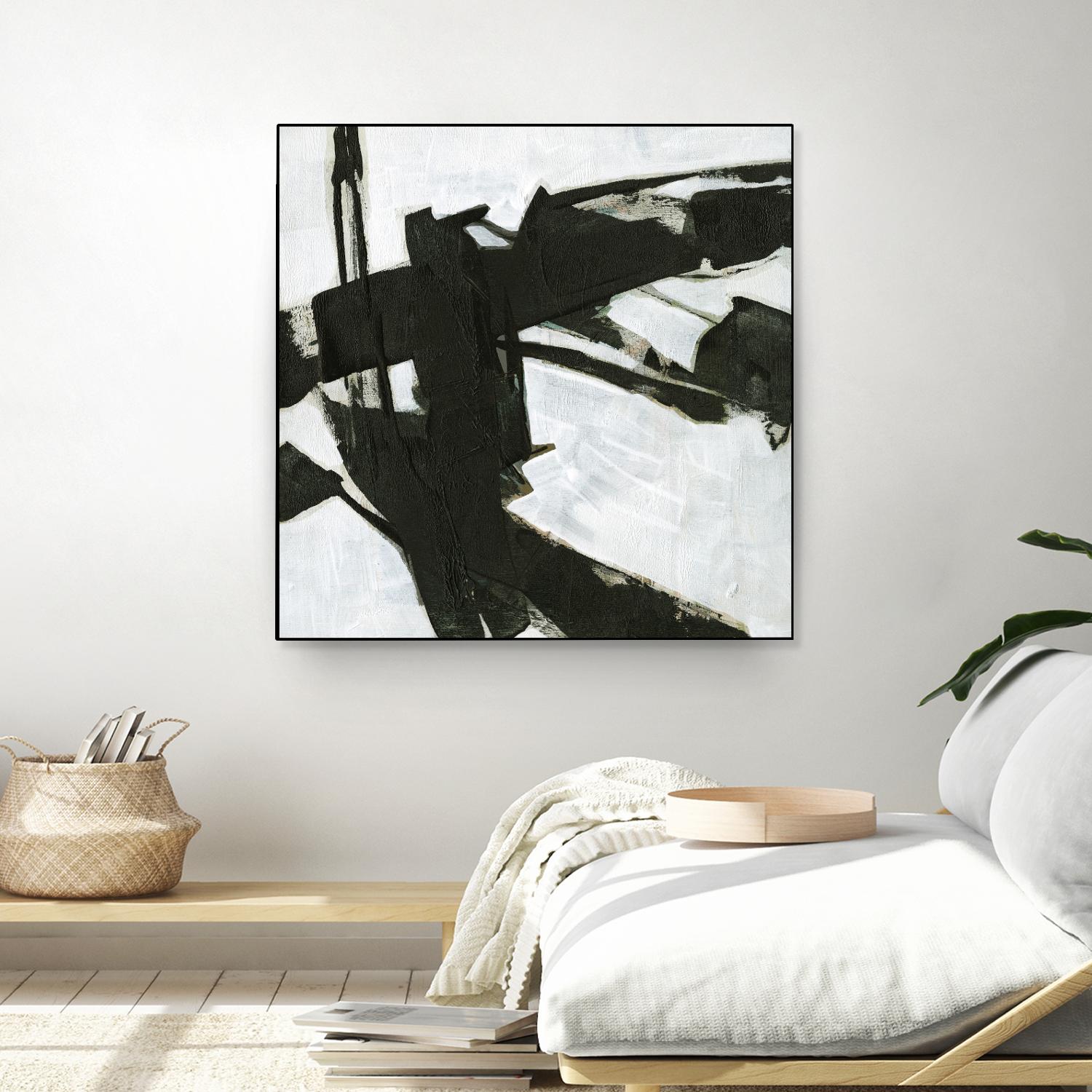 Ode an Kline I by Jennifer Goldberger on GIANT ART - white abstract abstract