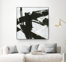 Ode an Kline I by Jennifer Goldberger on GIANT ART - white abstract abstract