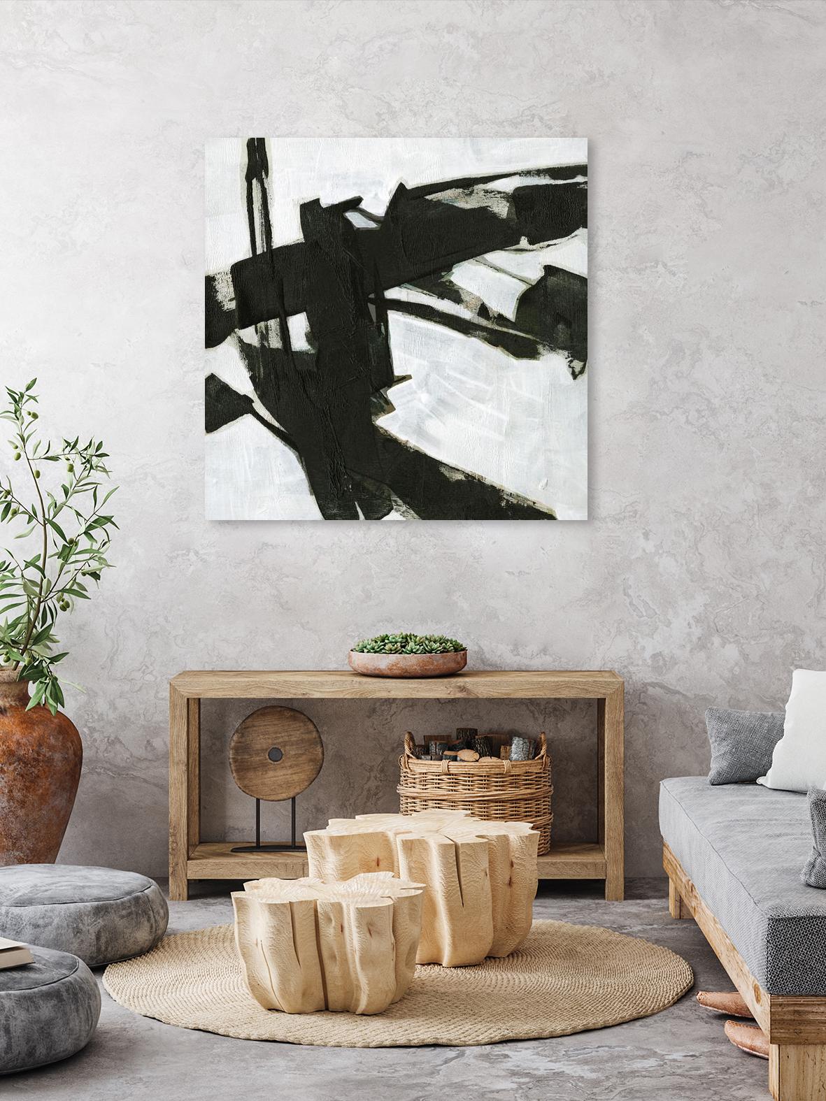 Ode an Kline I by Jennifer Goldberger on GIANT ART - white abstract abstract