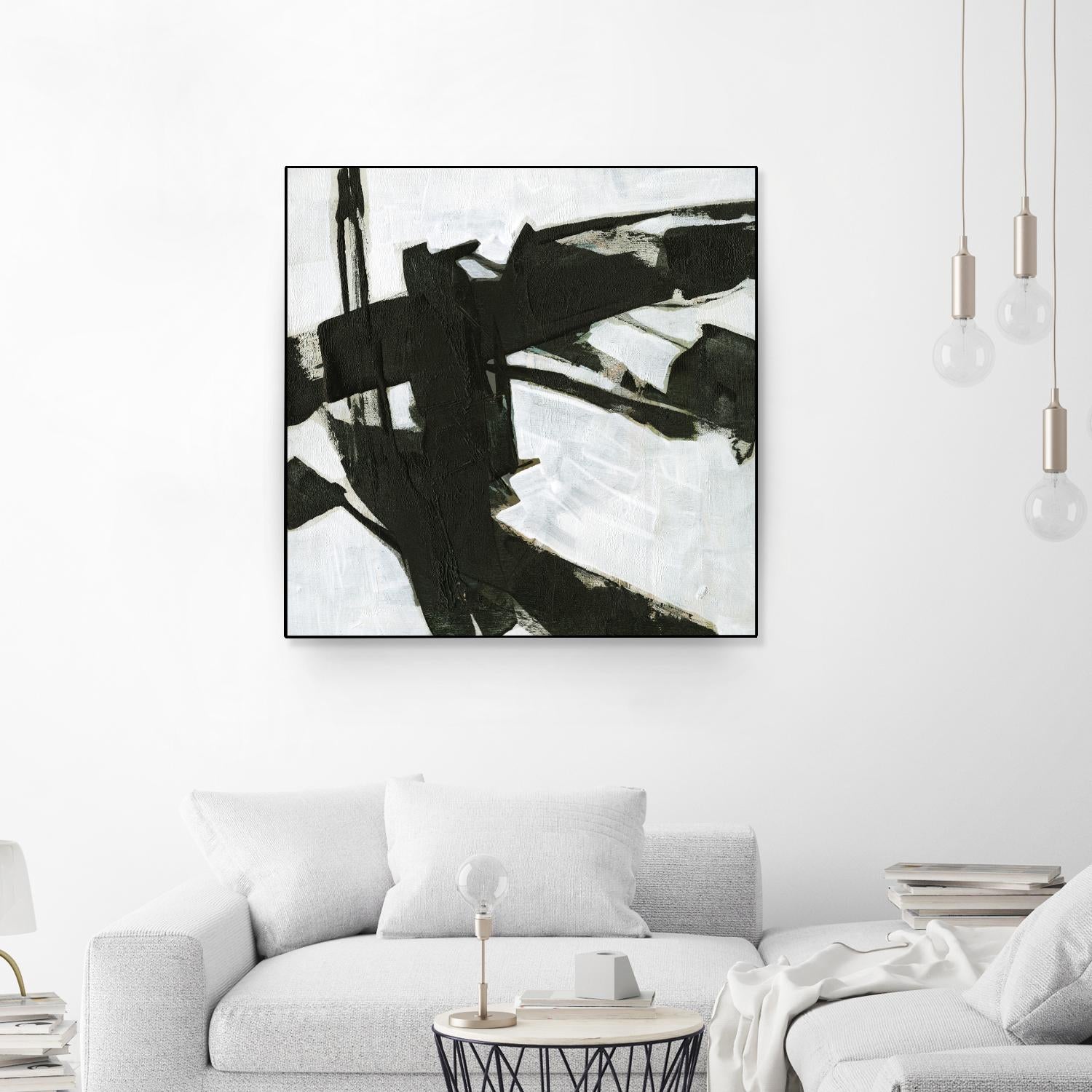 Ode an Kline I by Jennifer Goldberger on GIANT ART - white abstract abstract