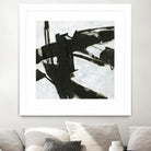 Ode an Kline I by Jennifer Goldberger on GIANT ART - white abstract abstract