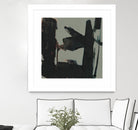 Ode an Kline II by Jennifer Goldberger on GIANT ART - grey  abstract abstract