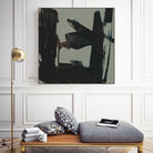 Ode an Kline II by Jennifer Goldberger on GIANT ART - grey  abstract abstract