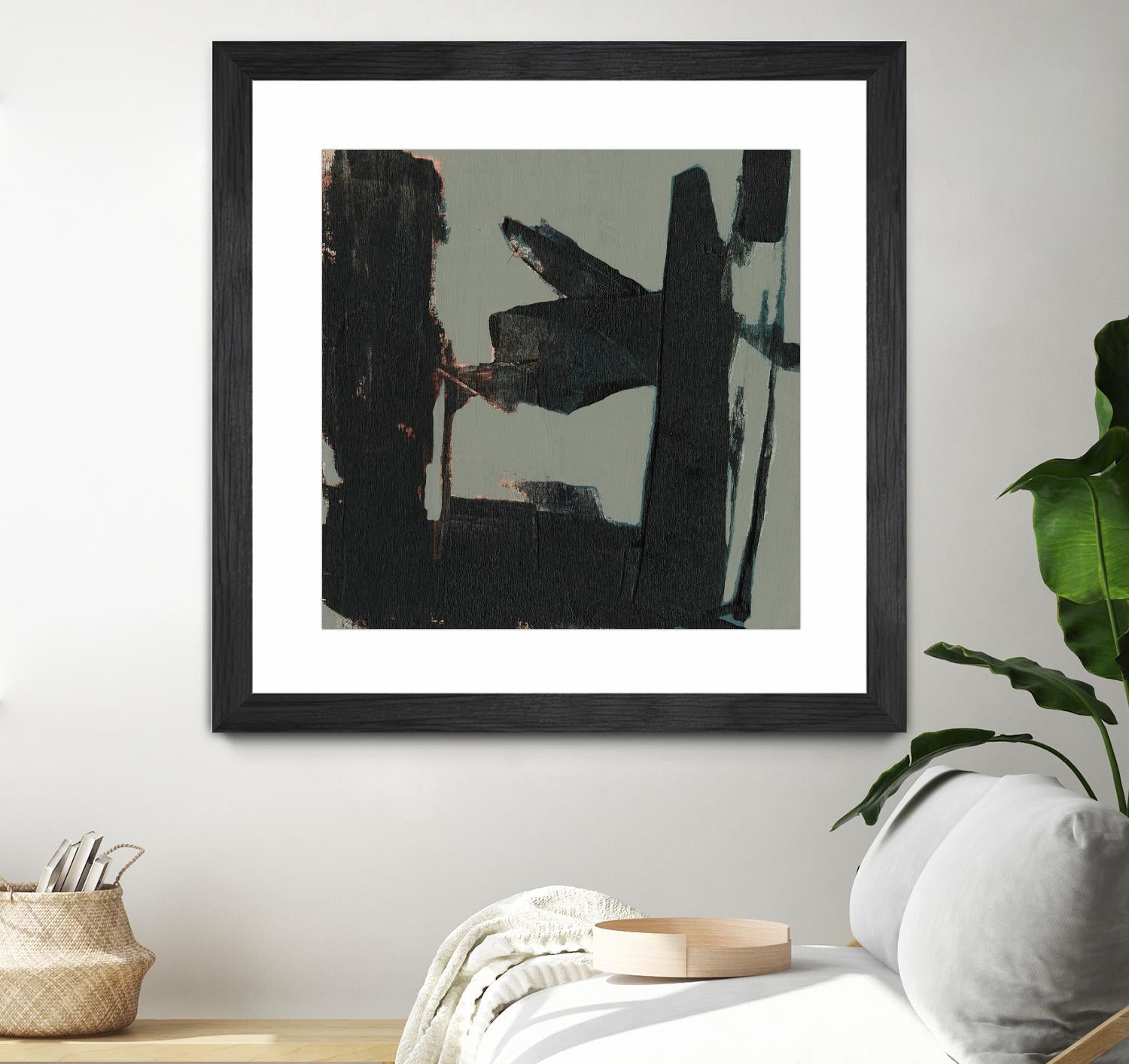 Ode an Kline II by Jennifer Goldberger on GIANT ART - grey  abstract abstract