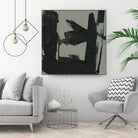 Ode an Kline II by Jennifer Goldberger on GIANT ART - grey  abstract abstract