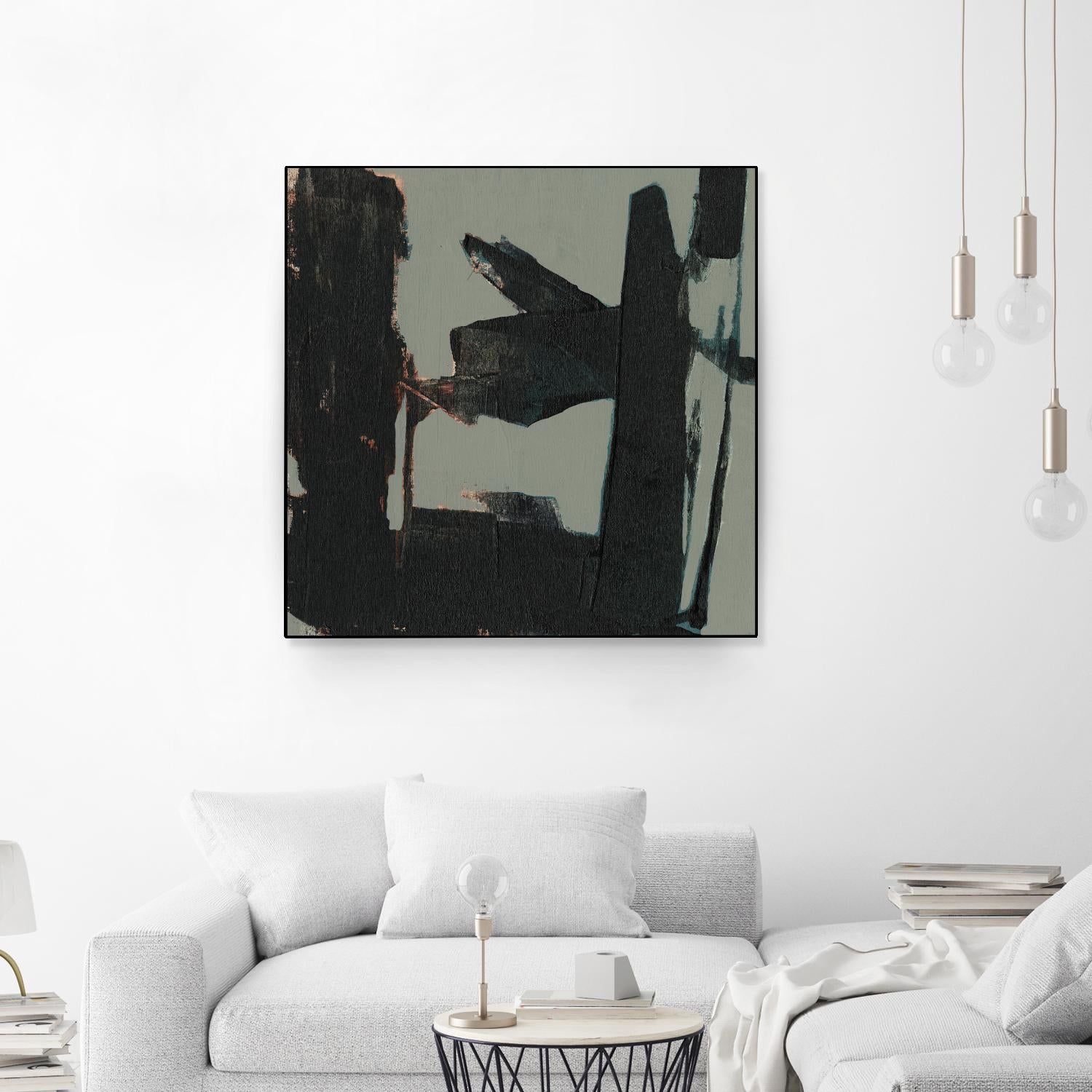 Ode an Kline II by Jennifer Goldberger on GIANT ART - grey  abstract abstract