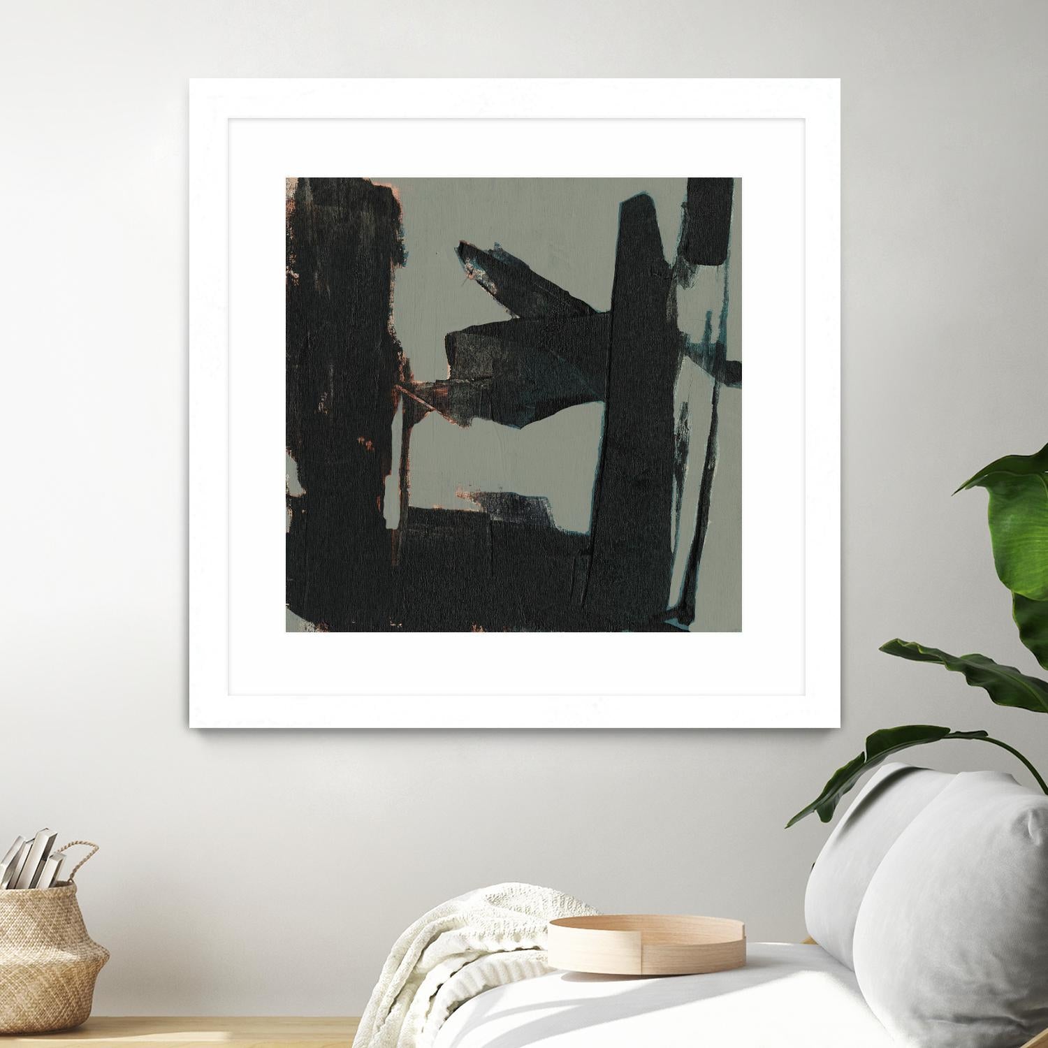 Ode an Kline II by Jennifer Goldberger on GIANT ART - grey  abstract abstract